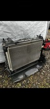 17-19 Jaguar Xe 3.0l Engine Cooling Radiator W Fan Assembly Oem