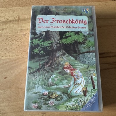 Der Froschkönig VHS Kassette Film Märchen Gebrüder Grimm Zauberhaft Schön Kino