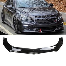 For Chevrolet Cruze 2011-2019 Gloss Front Bumper Lip Splitter Body Kit Spoiler