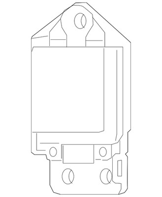 Genuine Nissan Blind Spot Detection System Warning Sensor 284K1-9HU0A