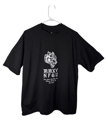 Darc Sport Dry Wolf Shirt Mens Medium Black Athletic Workout Gym