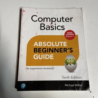 Computer Basics Absolute Beginners Guide, Windows 11 Edition - Paperback - (a17)