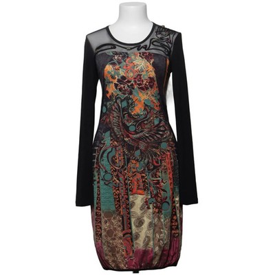 Save the Queen, Kleid, Größe: S, Schwarz/Mehrfarbig, Elasthan/Polyamid #Wtc