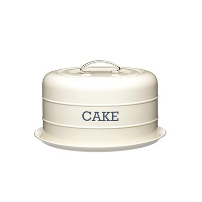 KitchenCraft Living Nostalgia Cake Tin Storage, Airtight Cake Storage Tin / Cake