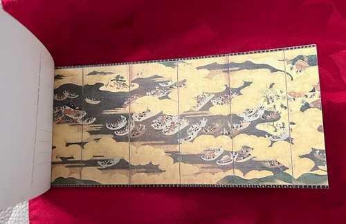 New Japanese Screens and Scrolls: A Panoramic Postcard Book LA Museum Of Art - Picture 8 of 13