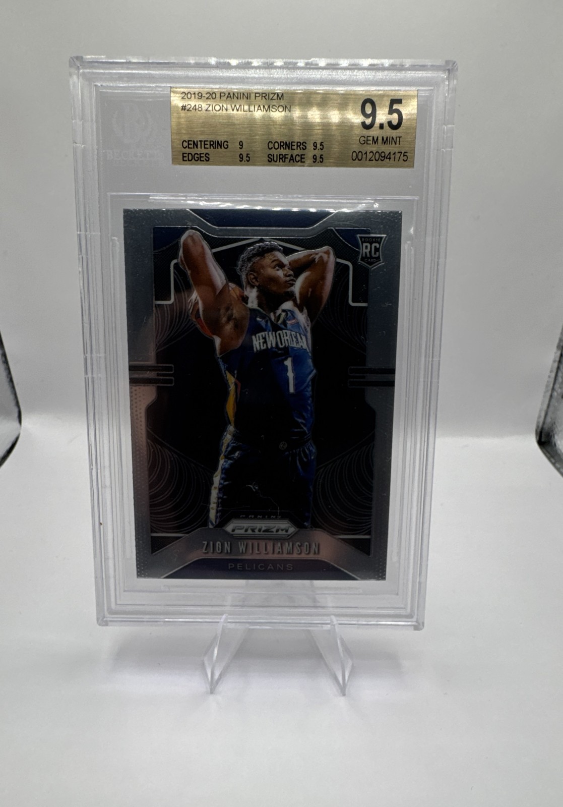 Zion Williamson 2019 Prizm #248 Base Price Guide - Sports Card