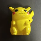 VINTAGE Pikachu Pencil Topper   1st Gen Pokemon Toy Figure Tomy Nintendo 1999