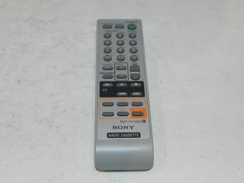 SONY Remote Control Model RMT-CE100A Radio Cassette Boom Box Tested