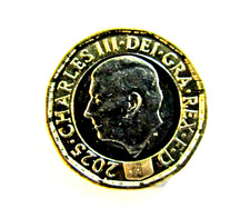 COIN, GREAT BRITAIN, 1 POUND, KING CHARLES III / WITH BEES, 2025, EXF