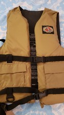 STEARNS Adult Universal LIFE VEST JACKET PRESERVER NWT Fishing Boating Swimming