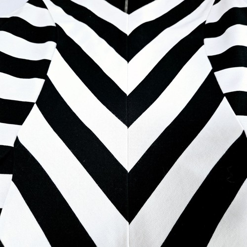 Banana Republic Damen Bluse Mehrfarbig Größe 2 Viskose Mischung Stretch Reißverschluss - Bild 9 von 12