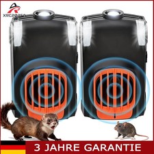 2x Marderschreck Ultraschall Marderabwehr Dual Auto Marderfrei KFZ Marderschutz