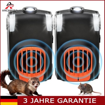2x Marderschreck Ultraschall Marderabwehr Dual Auto Marderfrei KFZ Marderschutz