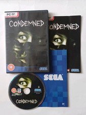 Condemned PC Game SEGA DVD ROM 18 Horror Includes Manual 2006 Original Release