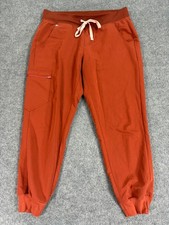 FIGS Zamora Jogger Scrub Pants in Auburn Size...