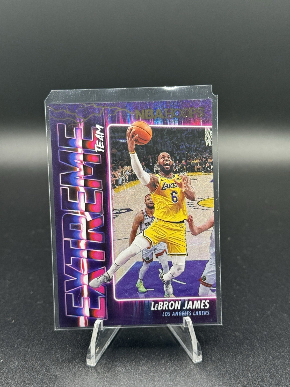 2023-24 Panini NBA Hoops - Extreme Team LeBron James #10