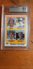 1978 TOPPS DALE MURPHY/LANCE PARRISH ROOKIE CARD. BVG 8.5. rookie card picture