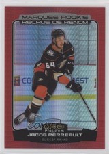 2022 O-Pee-Chee Platinum Marquee Rookies Red Prism 150/199 Jacob Perreault 02wt