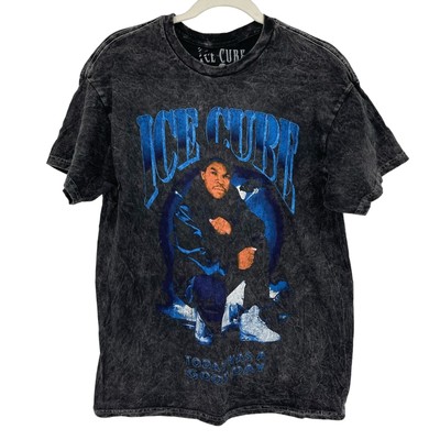 Officially Licensed Ice Cube Today Was A Good Day T-Shirt Black Acid Wash Large