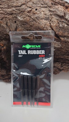 Korda Tail Rubber Nano Silt 1,4mm Durchmesser 10 Stück