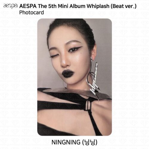 Aespa 5th Mini Album Whiplash Official Photocard Beat Speed Smini Limited ver - Picture 58 of 70