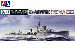 Royal Australian Navy Destroyer HMAS Vampire 1:700 TA31910 - tamiya modellismo