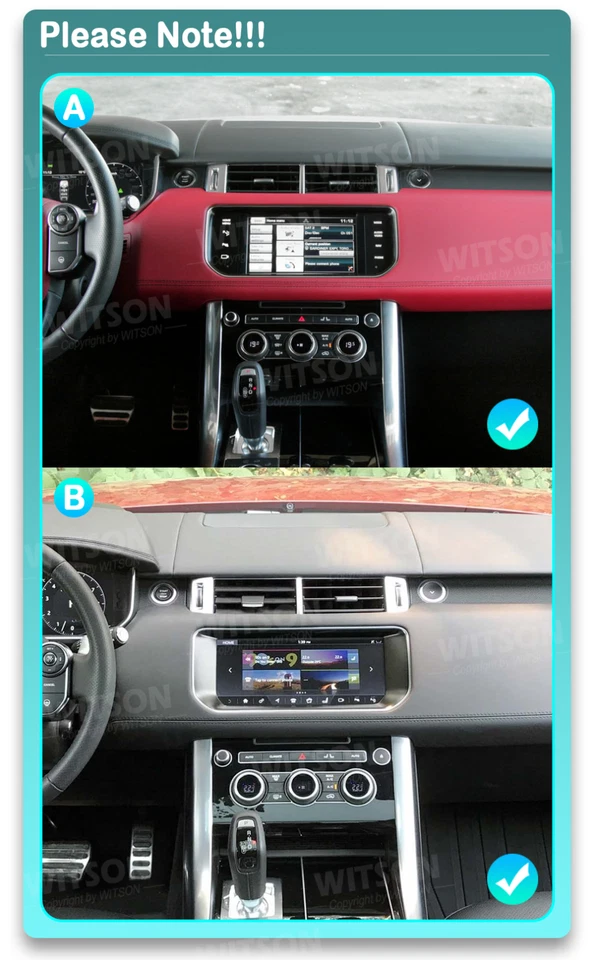 AUTORADIO ANDROID 4/64GB RANGE ROVER SPORT 2013-2020 STEREO AUTO TOUCH WIFI NAVI - Immagine 3 di 4