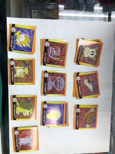 Artbox Series 1 Stickers Vintage Pokémon Trading Card Game 1999 *NM/LP/MP - Picture 23 of 147