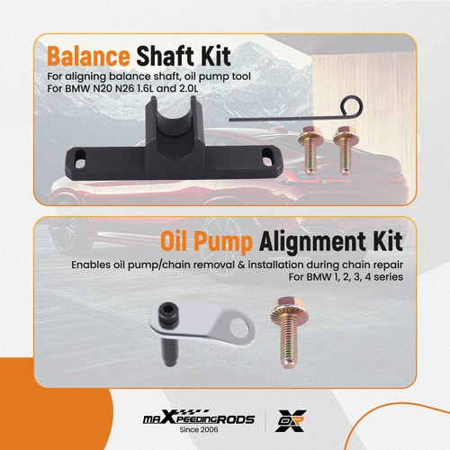 2801 Flywheel Holder Lock Tool & 7676 Oil Pump Alignment for BMW N20 N26 Engine - Bild 5 von 12