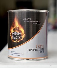 High Teck White Automotive Primer Sealer 1k Ready-to-spray Non-sanding Quart