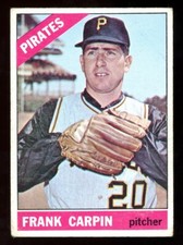 1966 TOPPS OPC O PEE CHEE BASEBALL #71 FRANK CARPIN VG-EX PITTSBUTRGH PIRATES