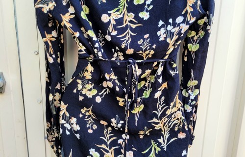 We Are Kindred Sz 8 Floral Long Sleeve Dress - Picture 6 of 18