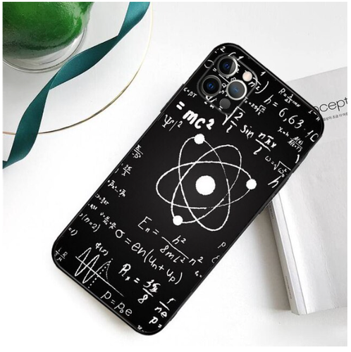 Physic Equations E=mc2 Math Coque Cover Case For Iphone 16 Pro Max 15 14 13 12 - Photo 10 sur 15