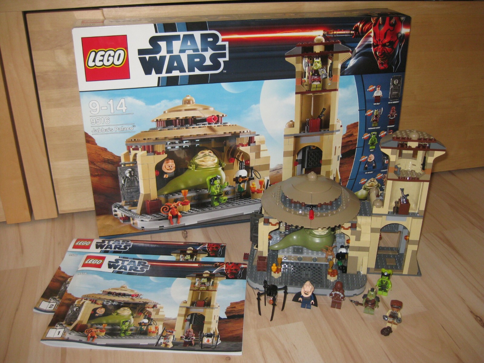 LEGO Star Wars 9516 Jabba's Palace Space Leia Fortuna Chewbacca Solo Figur Stein LEGO Star Wars 9516 Jabba's Palace Space Leia Fortuna Chewbacca Solo Figur Stein