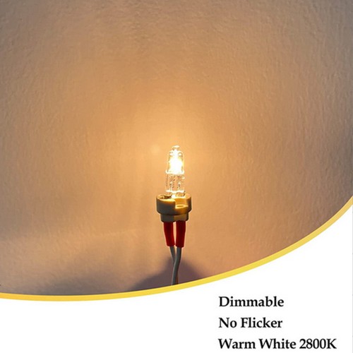 6Pcs 20W 20 Watt 12V G4 T3 Light Bulb JC Type 2-pin Bi Pin Base Lamp Bulbs - Picture 5 of 11