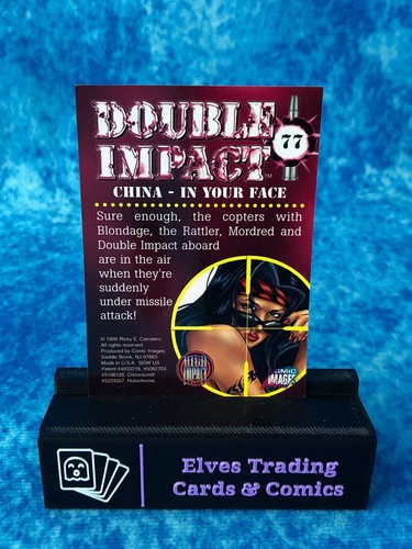 Double Impact Chromium SINGLE Non-Sport Trading by Comic Images 1996 - Bild 142 von 168