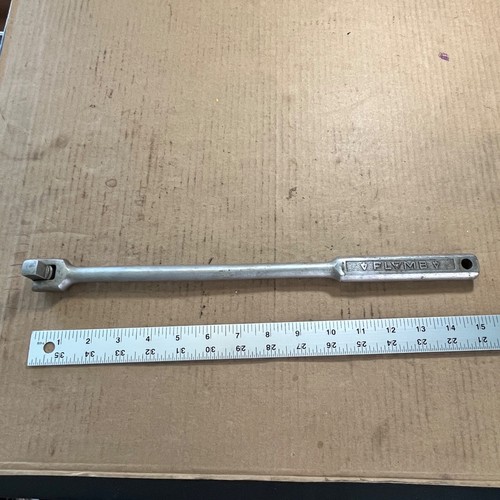 Vintage Plumb Plomb Plvmb 5467 USA 1/2" Drive Breaker Bar 16 inch Pebble Finish