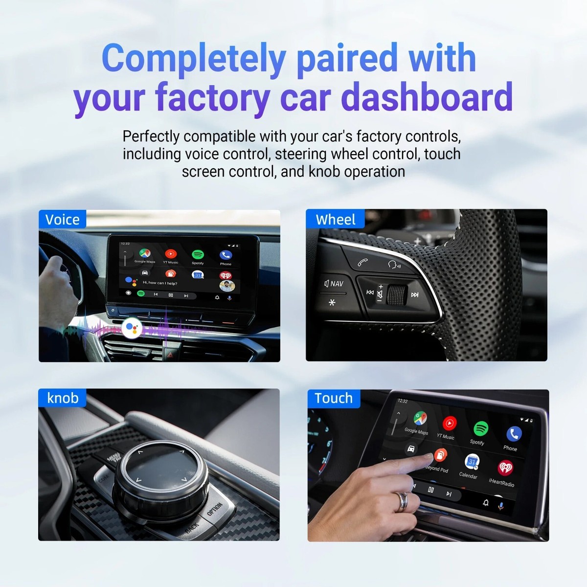 Ottocast-Play2Video Pro Wireless CarPlay/Android Auto 3-in-1