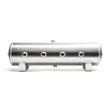 7 Gallon Aluminum 8 Port Air Ride Suspension Tank Horn Bag Lowrider Mini Truck