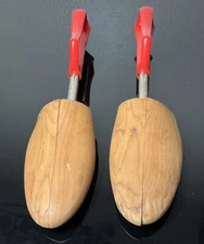 Vintage Travel Tree Florsheim Rochester Shoe Wooden Tree Company NY 