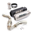 Exhaust System For BMW G310GS G310R 2016-2025 Header Pipe 51MM Muffler Exhaust