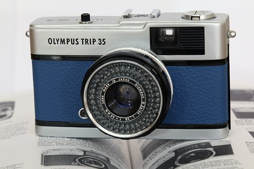 Yale Blue Quality Camera Leather Covering Sheet