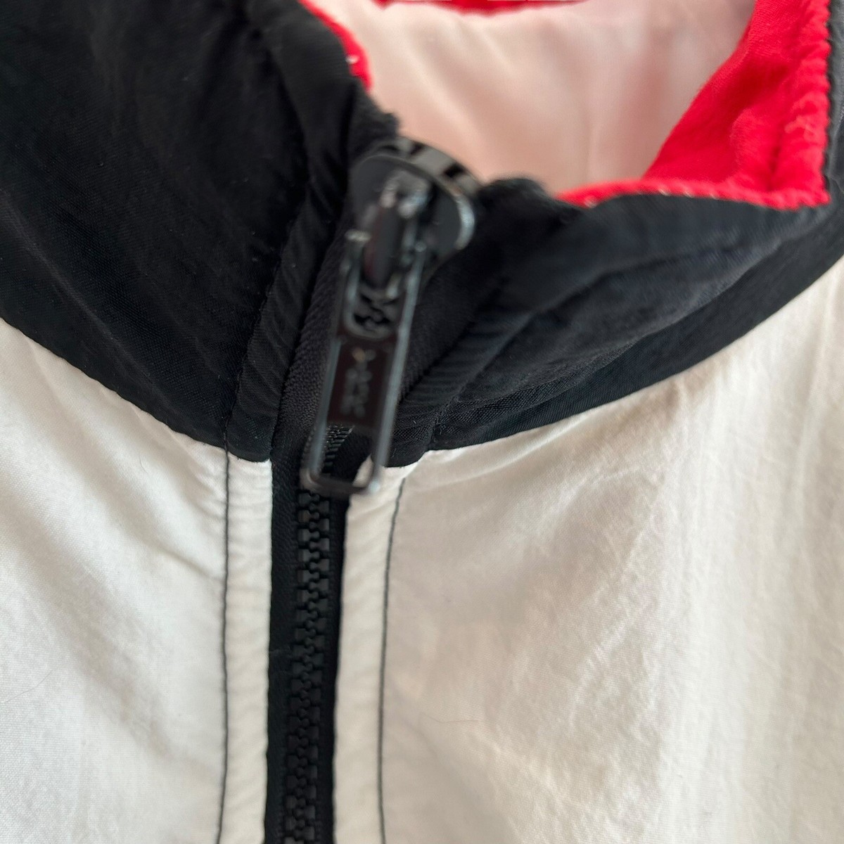 Vintage 80s Yokohama Motorsports Racing Jacket Large Checkered