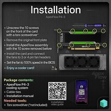 PUSOKEI Set Di 2 Ventole Di Raffreddamento GPU Per Laptop TUF FX505ge, FX505gm – 4 Pin, In Lega Di Alluminio – Sostituzione Dissipatore CPU/GPU - 4