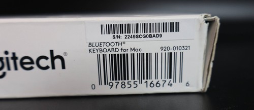 Logitech Bluetooth Keyboard for Mac/iPhone/iPad, White (920-010321) - Picture 6 of 8