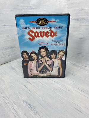 Saved! DVD Macaulay Culkin Mandy Moore Jena Malone Patrick Fugit Rare HTF OOP