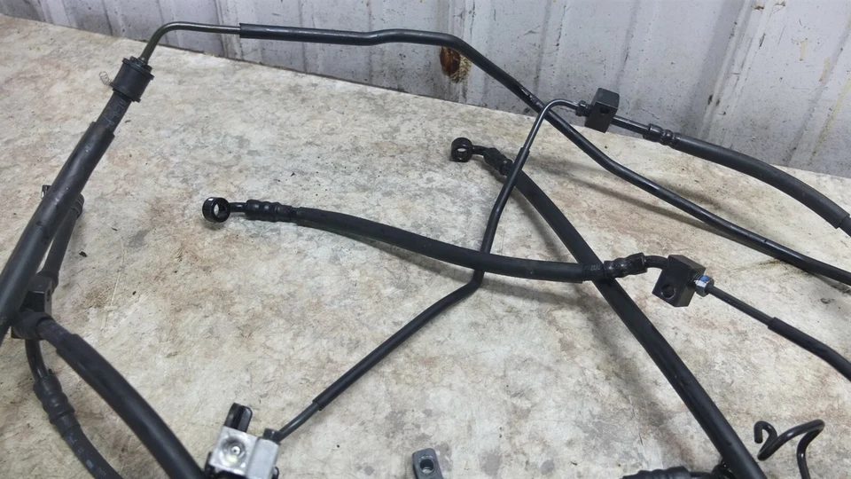 14 Líneas de freno Honda CTX1300 CTX 1300 varillas mangueras tubos solo 12 millas Foto 4 de 4