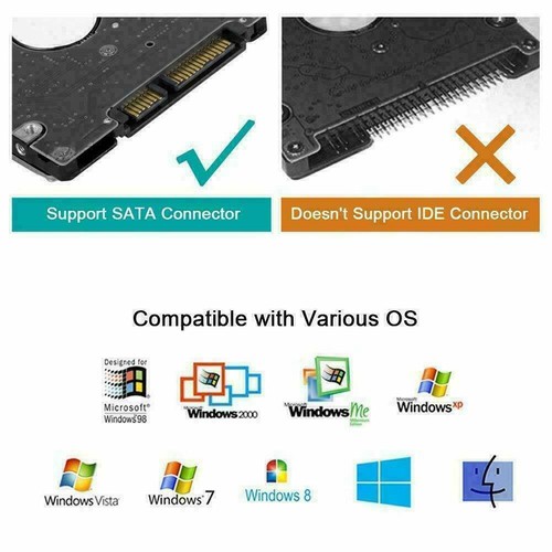 USB 3.0 to 2.5" SATA III Hard Drive Adapter Cable/UASP -SATA to USB3.0 Converter - Picture 9 of 14