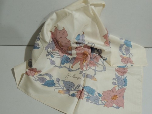 VINTAGE THAI SILK JIM THOMPSON PINK, BLUE& GRAY FL