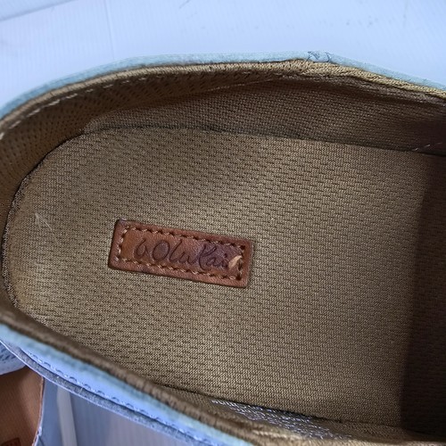 Olukai Womens Pehuea Blueish-Gray Mesh Comfort Slip On Sneakers Shoes Size 7 - Picture 9 of 11